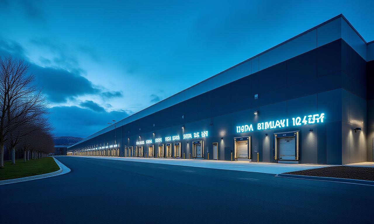 Modern logistics warehouse in Patterson, NY