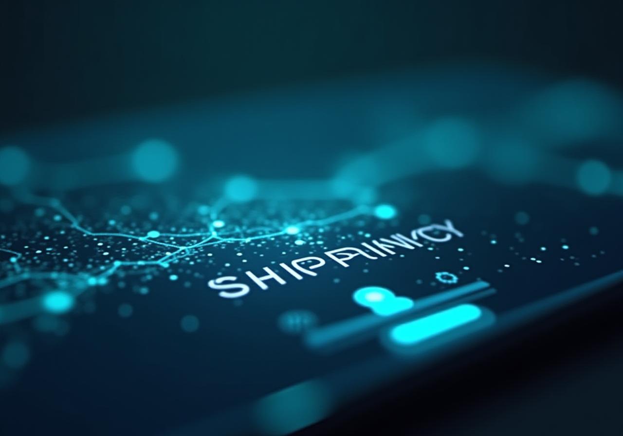 Digital security and data protection visualization for logistics software